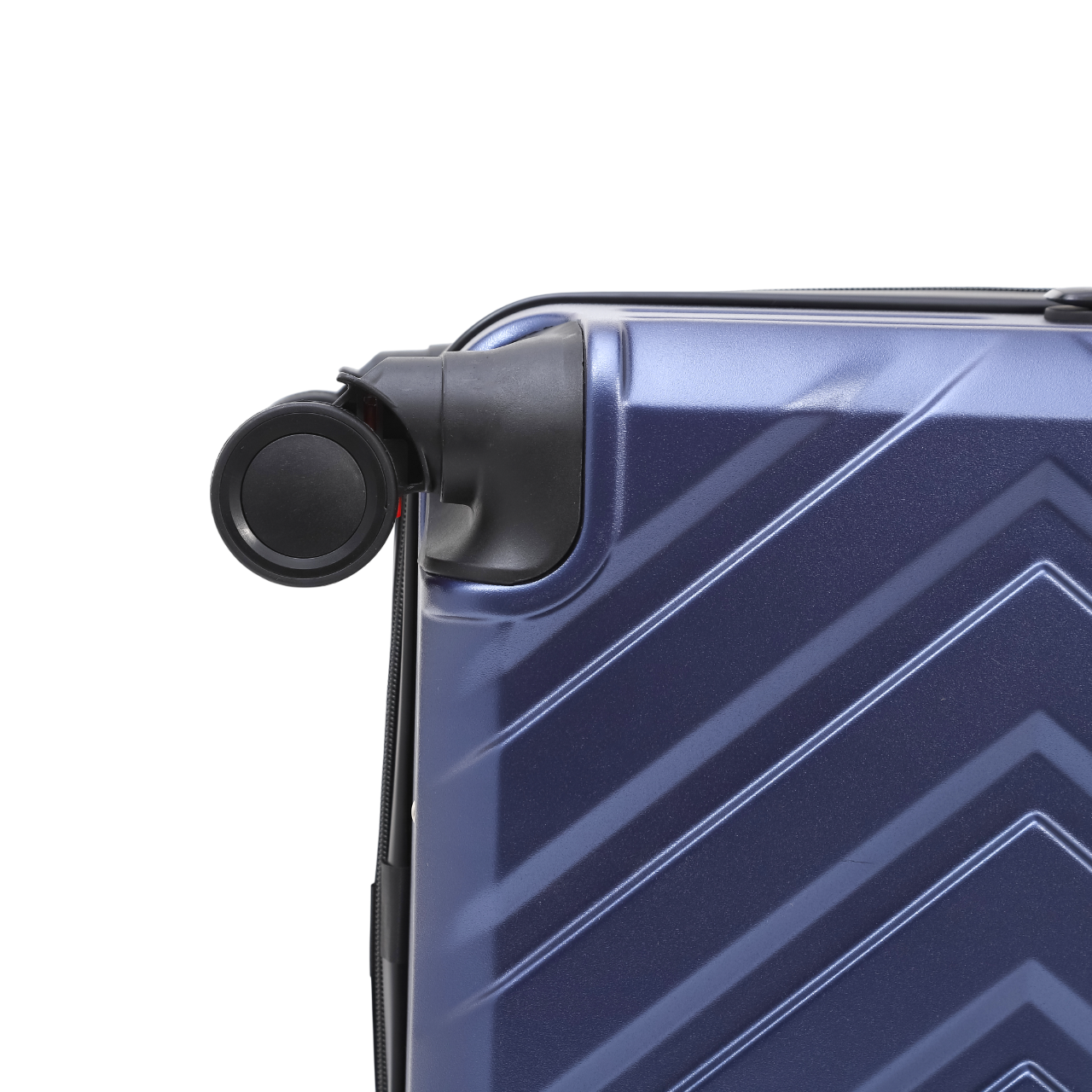 Nomado Horizon 2.0 blå kuffert detalje af hjul